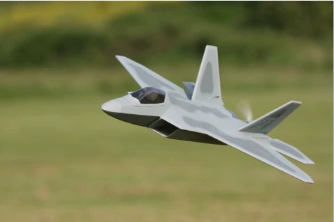 Векторный хвост толкай пропеллер F22 модельный рисунок самолета