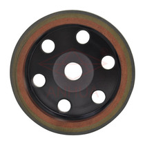Anhua premium profiled grinding hypotenuse rock plate resin wheel three-color wheel glass grinding wheel 45 degrees slope
