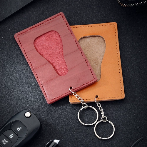 Индукционный картхолдер, модная сумка через плечо, кожаный мужской чехол для проездного, для брелока контроля доступа