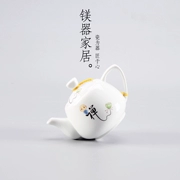 Nhà văn phòng mới nhà sản xuất trà ấm trà gốm đơn nồi kungfu đặt bộ tách trà xanh tách trà xanh bong bóng ấm trà