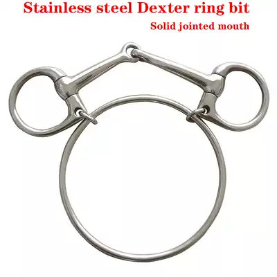 Stainless steel horse mouth title surface fine polished and non-rusty horse chew for horse racing