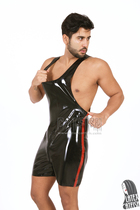 Catfish latex coat latex tights bust clothed bust vest one-piece vest customized