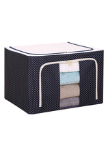 Large Linen Folding non WVEN storage box clothes Home storage box