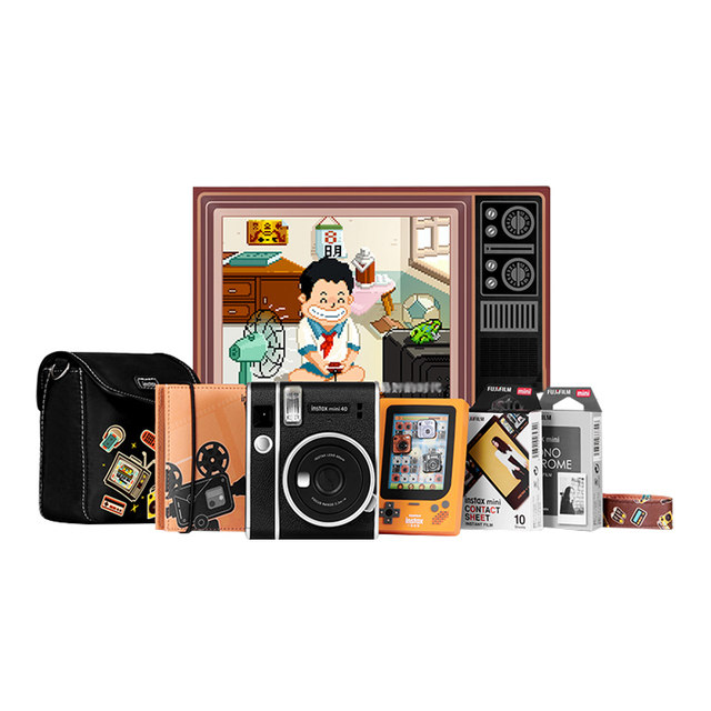 Fujifilm ກ້ອງຖ່າຍຮູບທັນທີ instaxmini40 mini 40 point-and-shoot ກ້ອງຖ່າຍຮູບ retro ຂ້າພະເຈົ້າເປັນທີ່ນິຍົມໃນ 90s