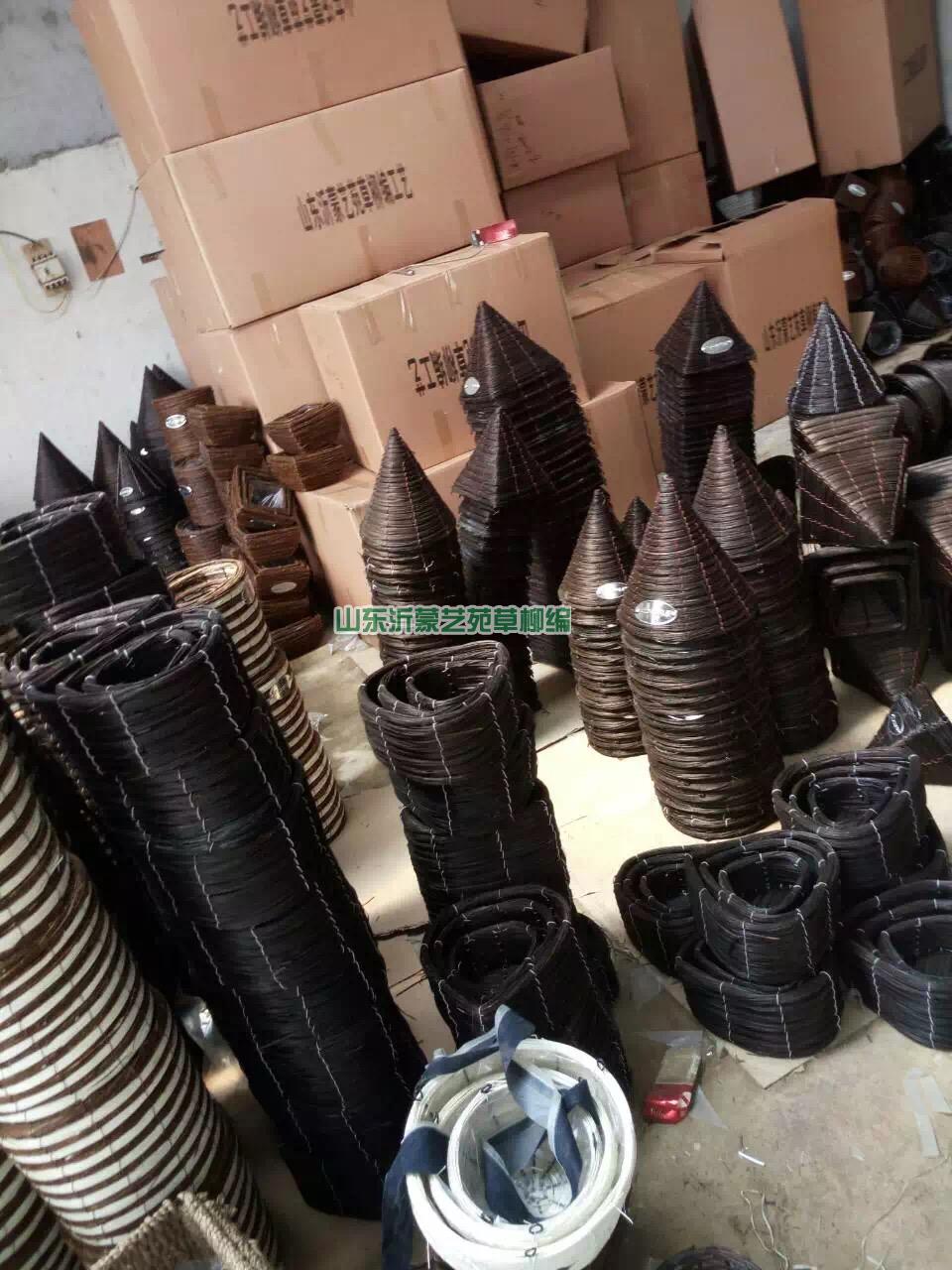 Wicker tường treo flower vase giỏ hoa chậu hoa ban công hoa đứng tường treo vật liệu tự nhiên vòng trang trí sân vườn phòng chậu cây cảnh xi măng