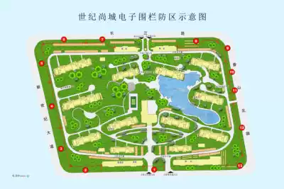 Electronic fence system Pulse electronic fence Tension electronic fence Electronic map alarm schematic