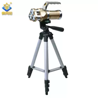 Night fishing light White light table fishing super bright LED high-power lure fish light Blue bracket flashlight Wild fishing black pit fishing light