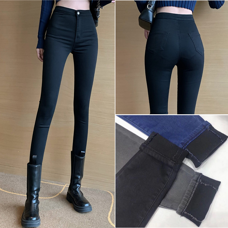Women's Skinny Jeans, New Autumn and Winter American Style, Slimming, Butt-Lifting, Pencil Pants, High-Waisted, Stretchy, Slim-Fit Pants Women's Skinny Jeans, New Autumn and Winter American Style, Slimming, Butt-Lifting, Pencil Pants, High-Waisted, Stretchy, Slim-Fit Pants