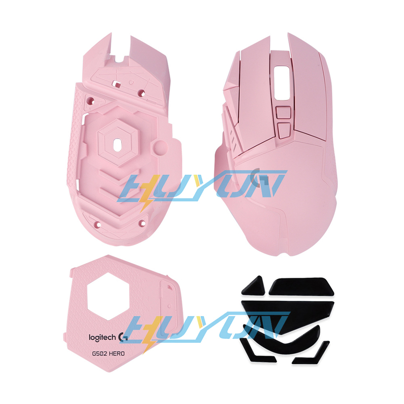 Replacement Shell Suitable for G502Hero Wired Mouse Shell, Akali Pink Frame, Left and Right Buttons Replacement Shell Suitable for G502Hero Wired Mouse Shell, Akali Pink Frame, Left and Right Buttons