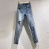 khoan nước chín điểm quần jeans bút chì chân nhỏ phụ nữ mùa xuân và mùa hè mới khoan lỗ siêu-flash châu Âu và phiên bản Hoa Kỳ Hàn Quốc trong những câu lạc bộ quần áo 