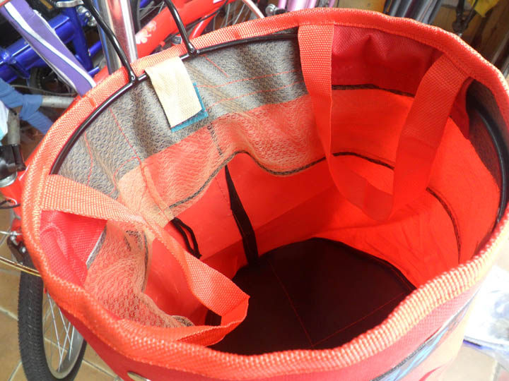 Panier pour vélo en toile - Ref 2260701 Image 4