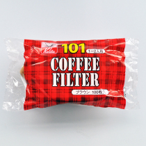 Japan kalita NK101 Coffee filter paper Fan-shaped hand punch pot filter cup Smart cup filter paper 100 pieces