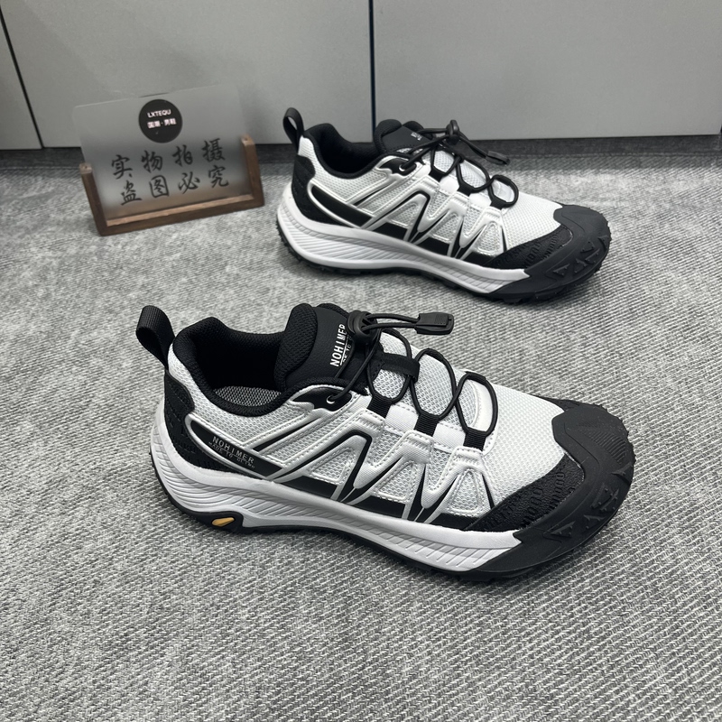 Men's Hiking Shoes 2026 Spring and Summer New Lightweight Shock-Absorbing Casual Sports Shoes Men's Outdoor Non-Slip Running Hiking Shoes Men's Hiking Shoes 2026 Spring and Summer New Lightweight Shock-Absorbing Casual Sports Shoes Men's Outdoor Non-Slip Running Hiking Shoes