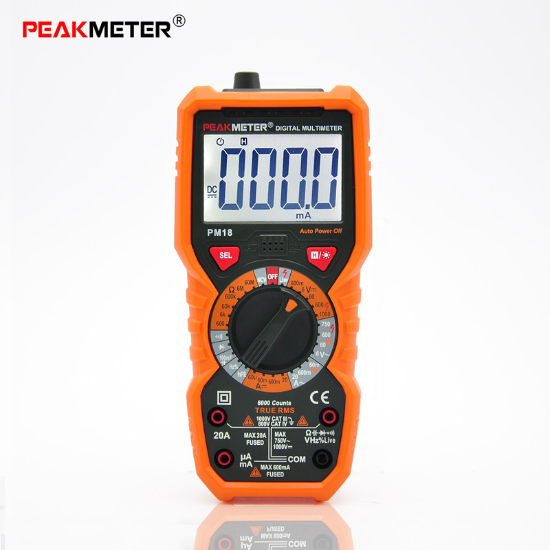 Huayi PM18 high-precision number of tens of thousands of meters with electric meter voltage current resistance frequency to the air ratio Odes Burn Electrics