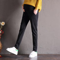 2023 New Spring Pregnant Women in Long Pants Wear Casual Sports Straight Patient Direct Card and Loose Wear Different Capacity