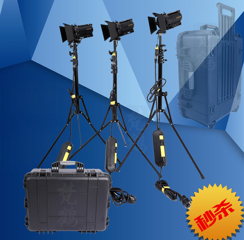 Domestic imitation Dedolight Tetuli three-light suit Imitation Tetuli film and television light Portable light Macro shot light