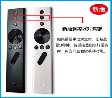 Jimi original H series CC Z4X Aurora Z6 Z6X H3 projector and other universal remote control back cover
