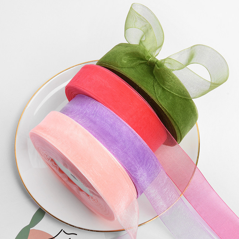 2 5cm flowers bouquet decorated with snow yarn with satin ribbon choreography with diy butterfly knot floral gift wrapping silk ribbon