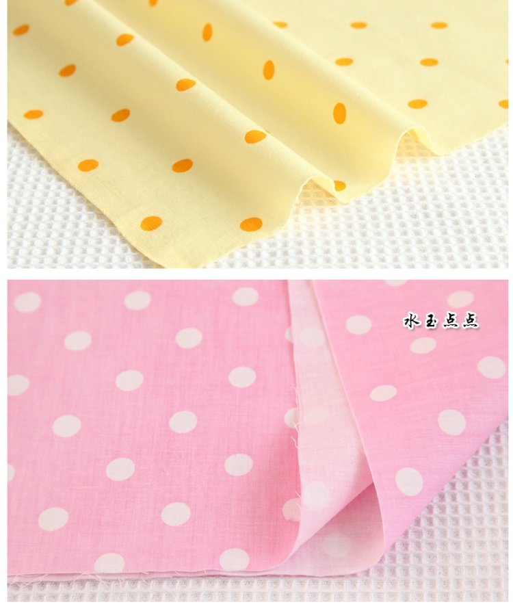 Bông twill vải tình yêu nhỏ đơn giản lưới nhỏ vải bông mục vụ vải giường bằng tay - Vải vải tự làm vải dạ mỏng