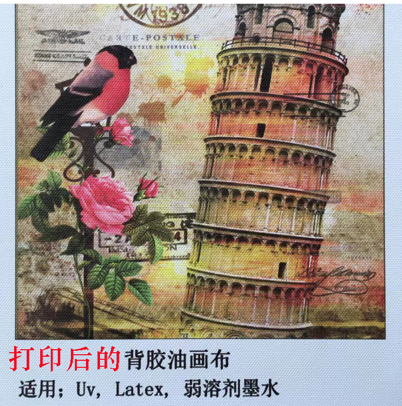 wall stickleback glue oil canvas matt oil canvas wallpaper Bring your own adhesive background Decorative Sticker Canvas Weak Solvent Oil Canvas