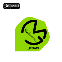 British XQMax100 Micron Michael van Gerwen van Gerwen big square darts tail wing big square wing