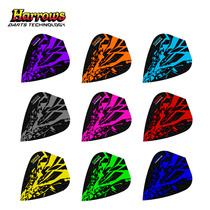 HARROWS UK RAPIDE kazakh X series Darts Leaf Kite Shaped Black Splash dart tail