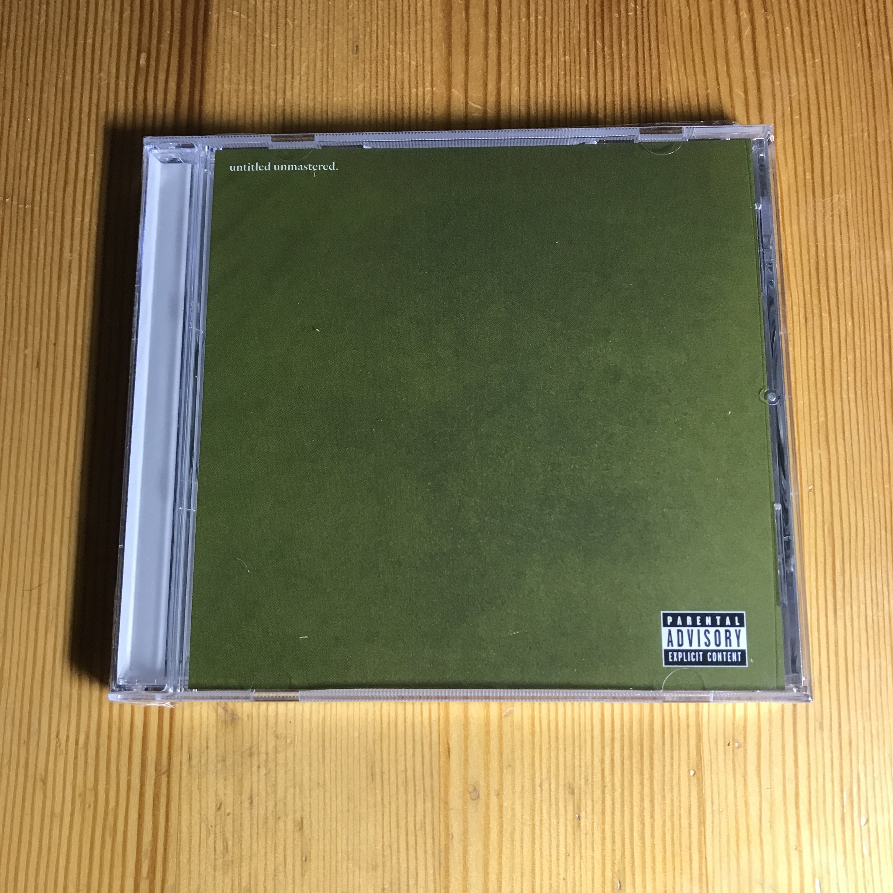 Kendrick Lamar Untitled Unmastered New Undemolished Order-Taobao