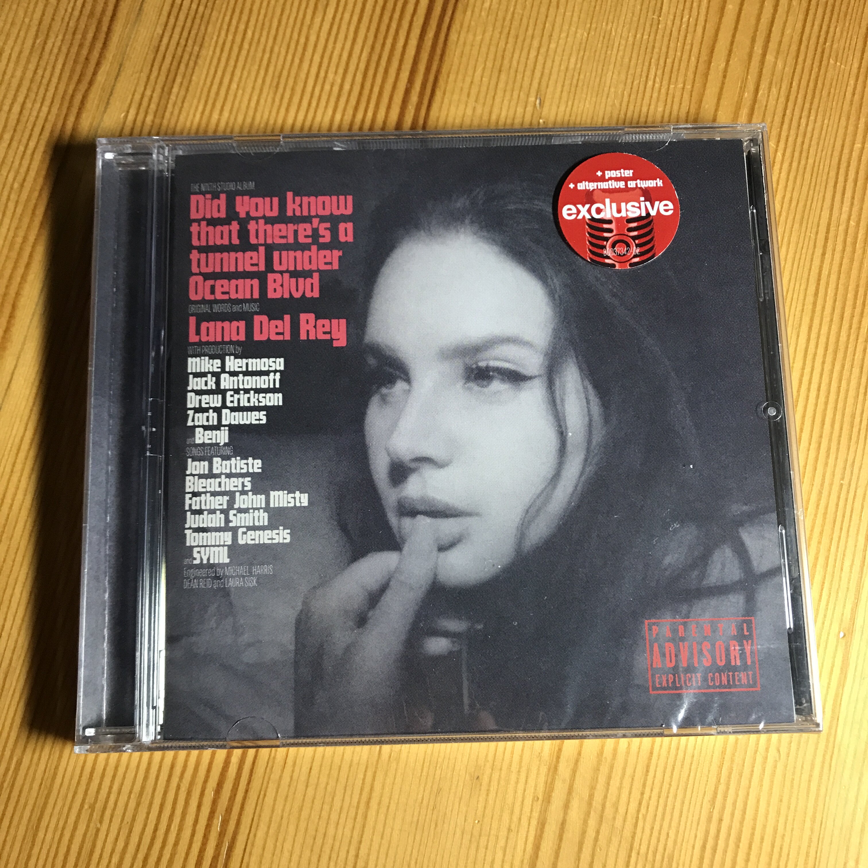 Lana del Rey Did You Know That Theresa Tunnel CD New Spot-Taob