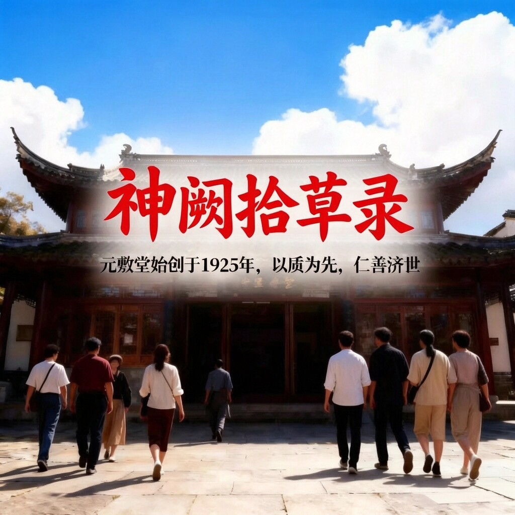 神阙拾草录的LOGO