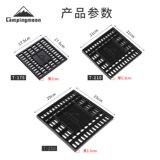 CAMPINGMOON Огненный стол Koman, чугун, углеродистая пластина, материал углеродной пластины, нелегко деформироваться и выдерживает высокие температуры, углеродистая сетка в духовке.