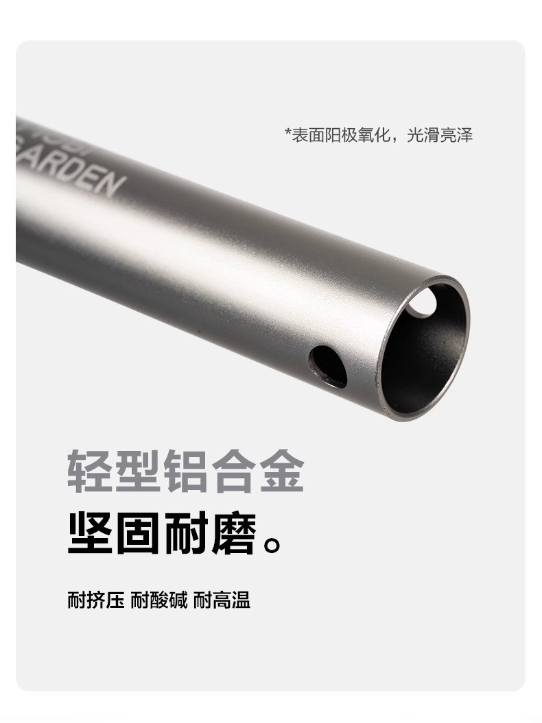 Пасти высокая флейта алюминиевых сплавов на открытом воздухе Легкая дикая выживаемость рука пила детский держать зубчатость Пила кемпинг барбекю mobi garden / mobi 