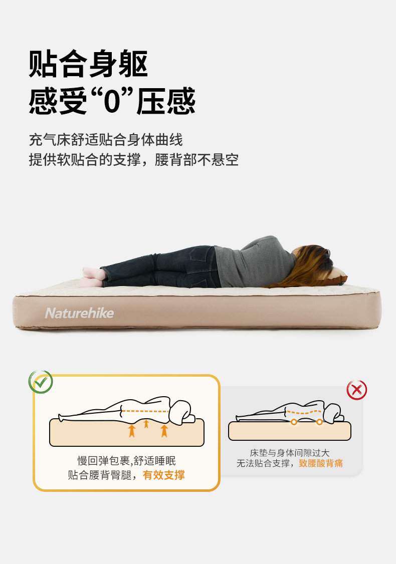 Naturehike Надувная портативная дорожная палатка для кемпинга, кушон Naturehike 