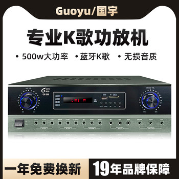 Guoyu Ok-500W Fixed Resistance High-Power Functional Machine for Stage Ktv Speakers Hifi Audio Karaoke Fiber Optic Coaxial