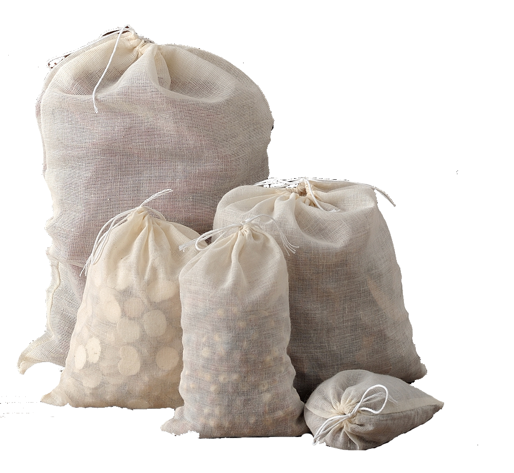 Fish soup thickened cotton bag pure cotton gauze bag filter bag brine bag soup bag traditional Chinese medicine decoction bag material bag