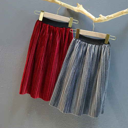 Осенняя мини-юбка, юбка на девочку, 2018, в корейском стиле, в западном стиле