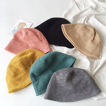 Girl hat autumn and winter 2020 new Korean tide cap Super Foreign Air little girl children British style leisure fisherman hat