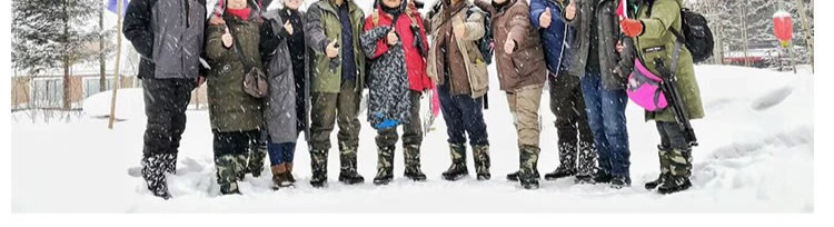 Đông Bắc siêu ấm 2018 mới giày tuyết nữ cao ống mùa đông cotton hoang dã giày nam ngoài trời không thấm nước giày tuyết