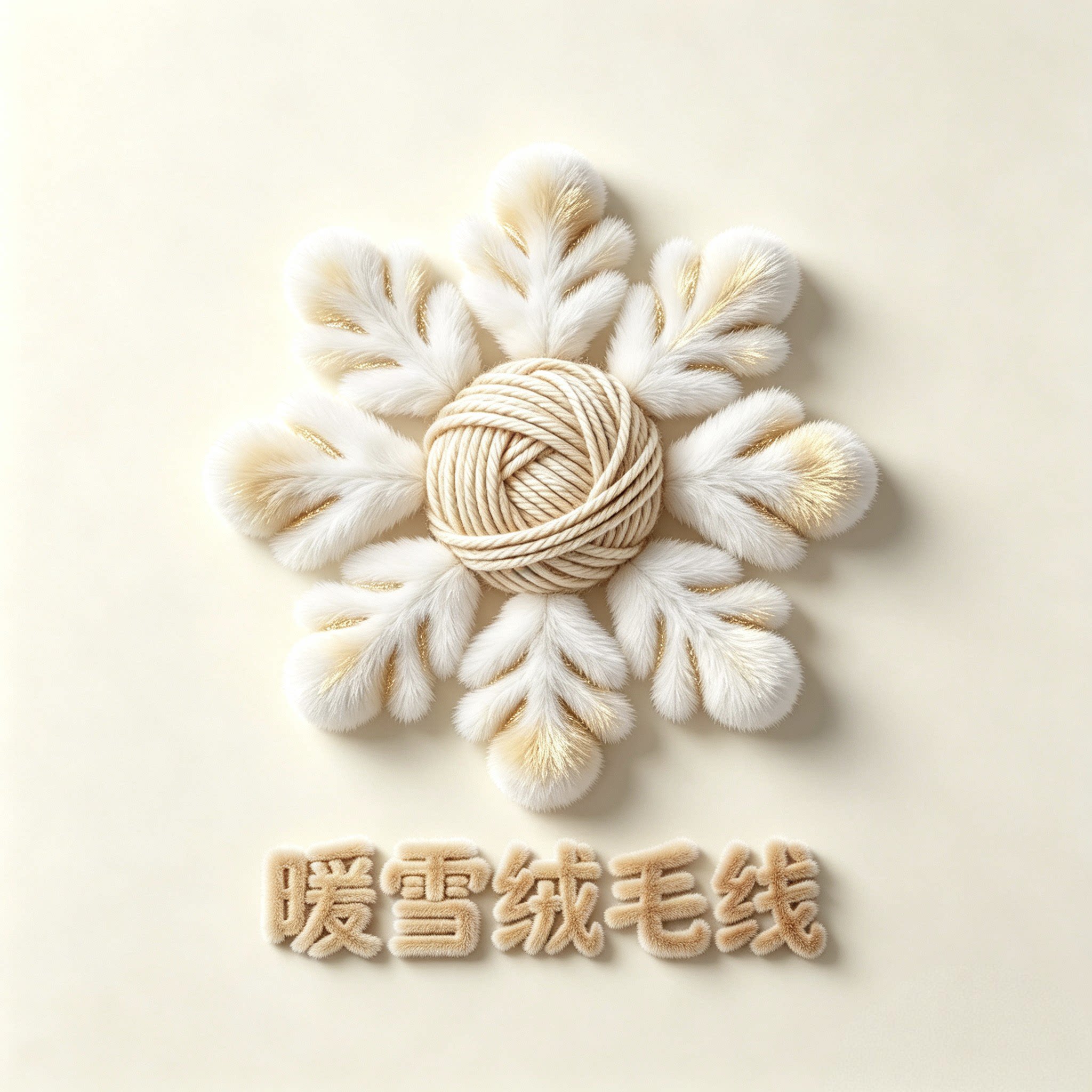 暖雪绒毛线