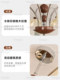 Medieval-Style Cream Living Room Chandelier, American Retro 2025 New Model, Bedroom Petal Dining Room Study Lamp Casagd