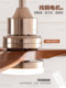 Bedroom fan chandelier multi-block strong wind retro solid wood LED ceiling fan light integrated restaurant home casagd