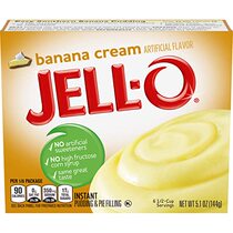 Jelll-O Instant Pudding Pie Filling Banana Cream