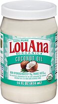 LouAna Organic Refined Coconut Oil 14 oz LouAna has