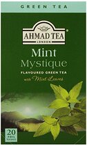 Ahmad Tea Mint Mystique Flavored Green Tea with Min