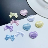 Ткань с бантиком, заколка для волос ручной работы, планировщик