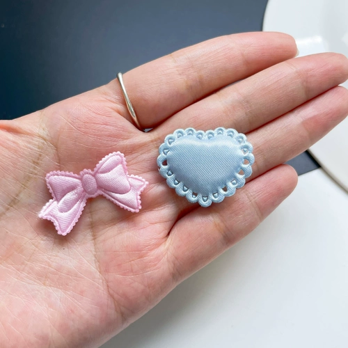 Ткань с бантиком, заколка для волос ручной работы, планировщик