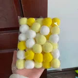 30 -миллиметровый монохромный высокий уровень -уборка для волос в детском саду ручной работы.