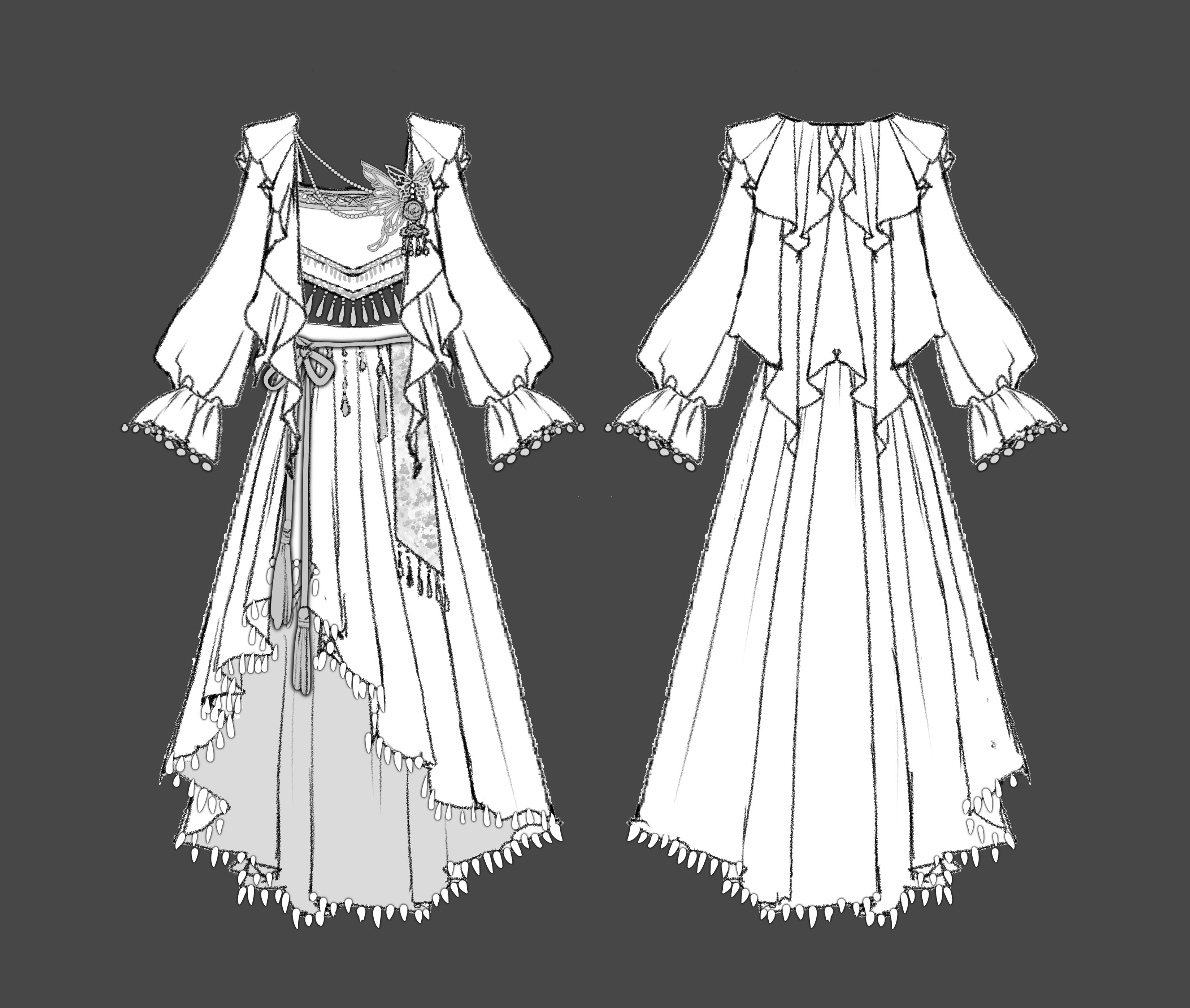 Китайцы одежда наборы 锦慕汉服[白银]苗疆少女白色异域风苗族元素服装民族风汉元素套装