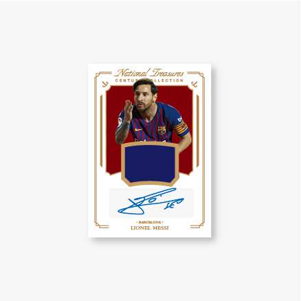 2018 national treasure style jersey signature star card Barcelona Messi monochrome star card optional PATCH