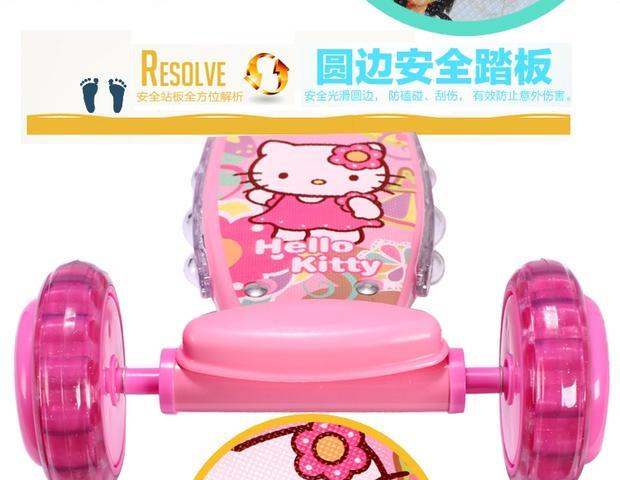 Collectors Edition màu trắng trẻ em ba bánh xe tay ga xe đẩy em bé đồ chơi flash nhạc nữ màu hồng xe đẩy em bé tiện lợi