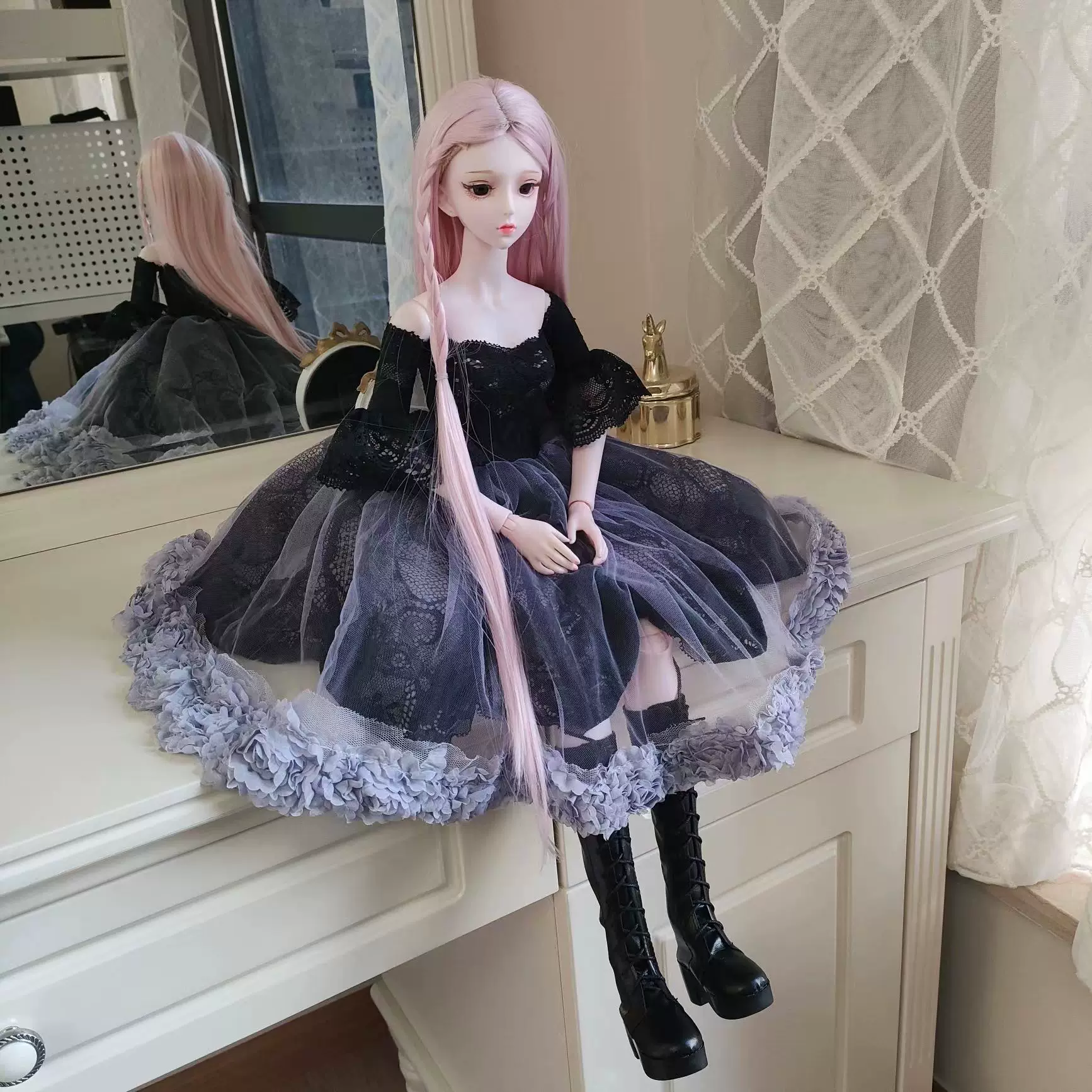 Новый продукт 60 см кукла-ребенок Rolly BJD3 точки SD одежда мода повседневная юбка набор одежды